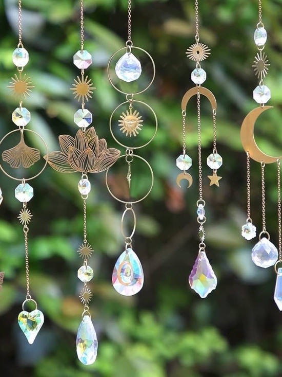 Other - Random Moon/Sun/Floral Crystal Sun Catchers